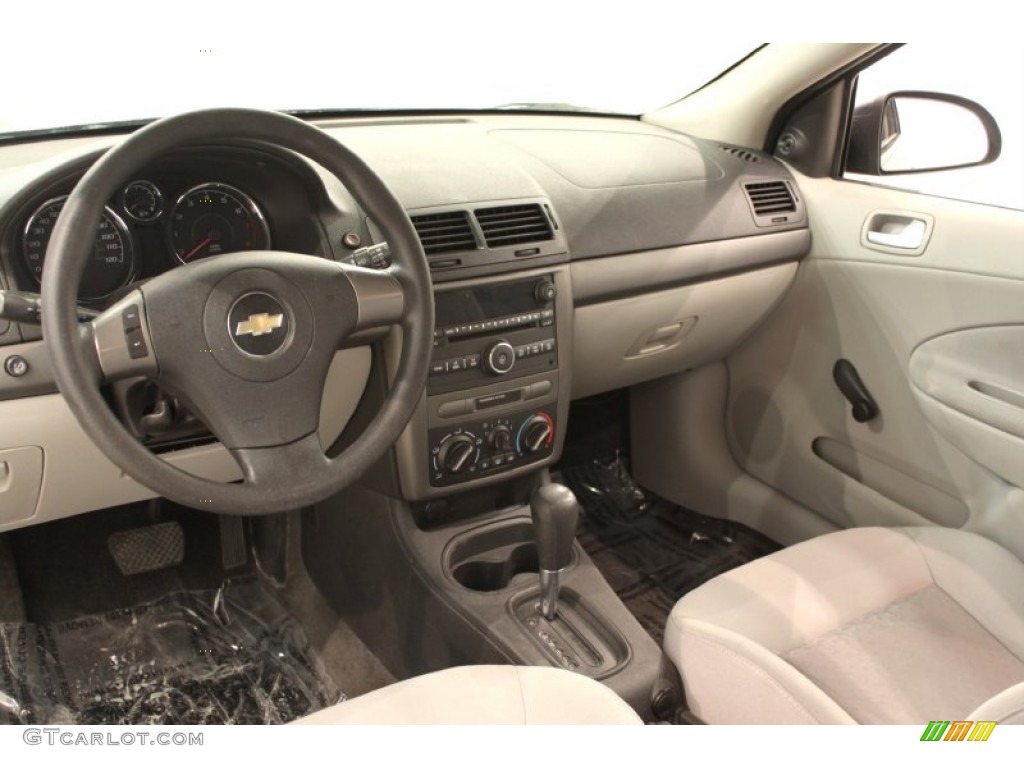 2007 Cobalt LS Coupe - Black / Gray photo #7