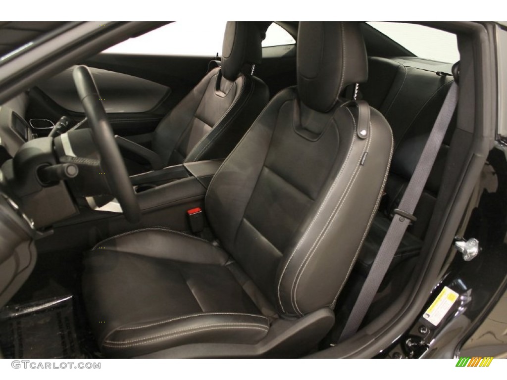 Black Interior 2010 Chevrolet Camaro LT Coupe Photo #50217777