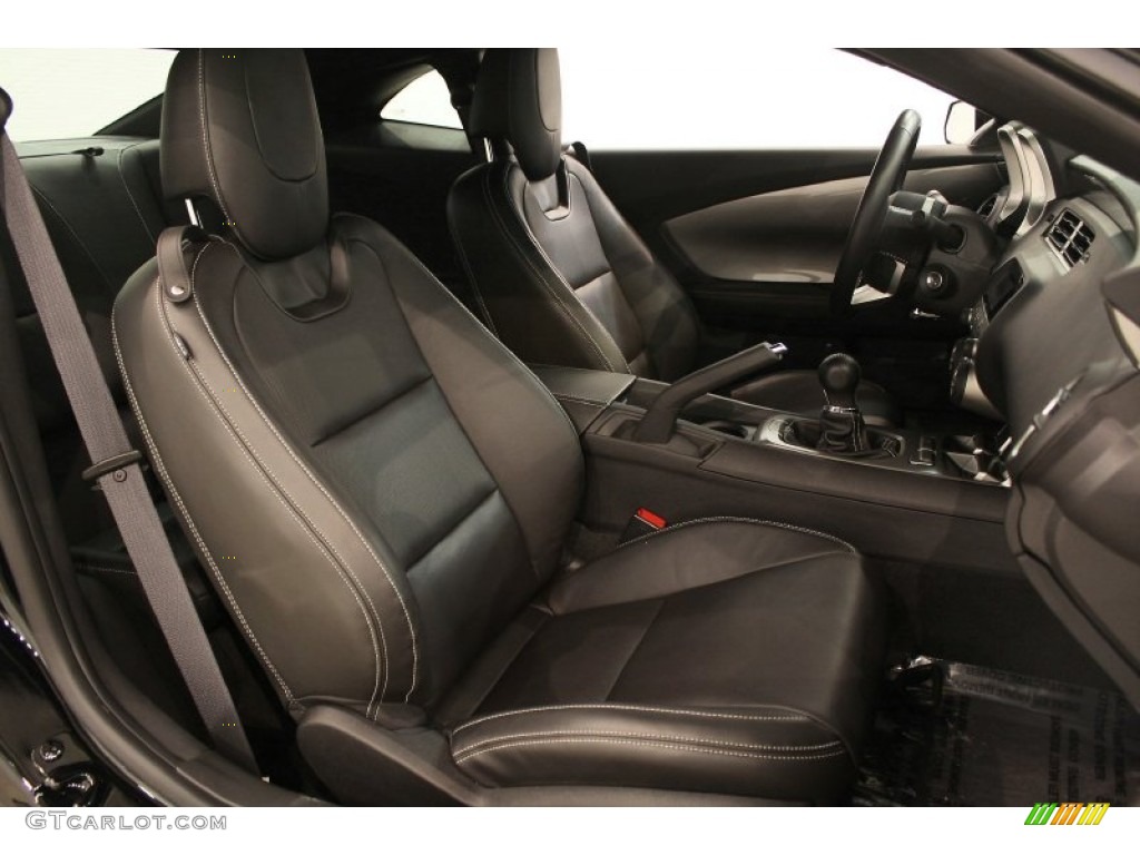 Black Interior 2010 Chevrolet Camaro LT Coupe Photo #50217873