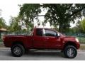 2004 Red Brawn Nissan Titan LE King Cab 4x4  photo #8