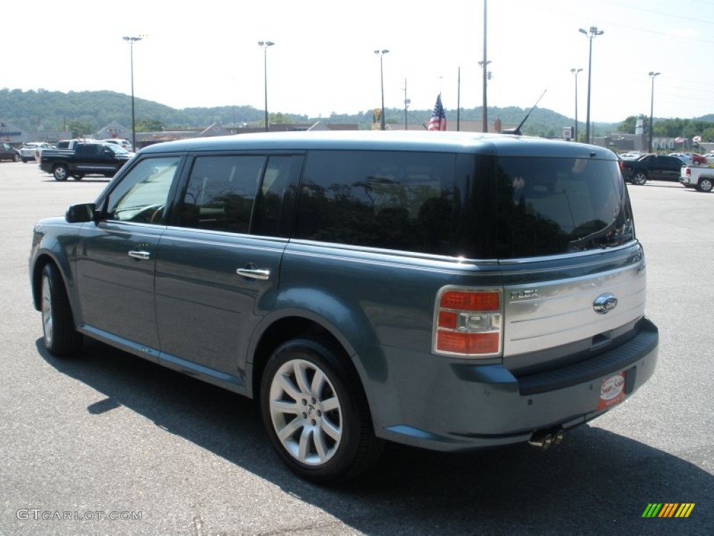 2010 Flex Limited - Steel Blue Metallic / Medium Light Stone photo #5