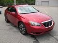 Deep Cherry Red Crystal Pearl 2011 Chrysler 200 S Exterior