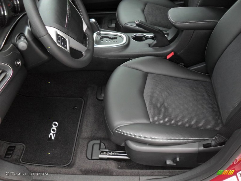 Black Interior 2011 Chrysler 200 S Photo #50220318