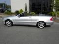 Iridium Silver Metallic 2006 Mercedes-Benz CLK 350 Cabriolet Exterior