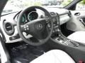 Ash Grey 2008 Mercedes-Benz SLK 350 Roadster Interior Color