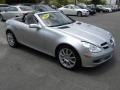 Iridium Silver Metallic 2008 Mercedes-Benz SLK 350 Roadster Exterior