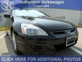 2006 Nighthawk Black Pearl Honda Accord EX-L Coupe  photo #1