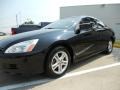 2006 Nighthawk Black Pearl Honda Accord EX-L Coupe  photo #3