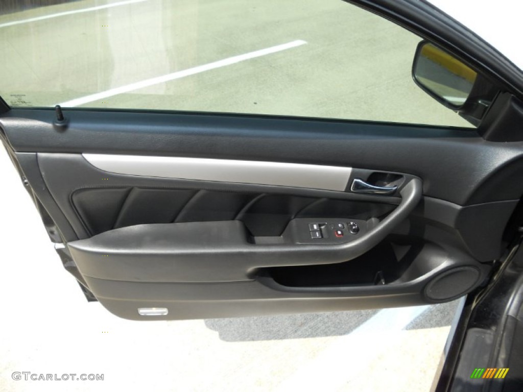 2006 Accord EX-L Coupe - Nighthawk Black Pearl / Black photo #12
