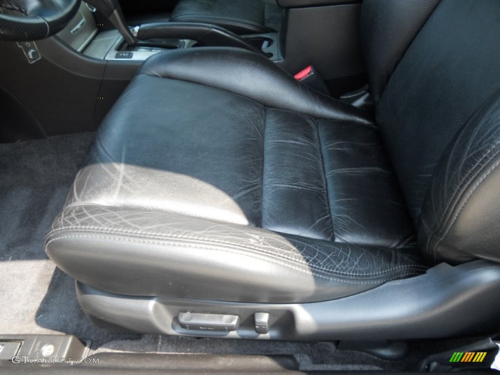 2006 Accord EX-L Coupe - Nighthawk Black Pearl / Black photo #14