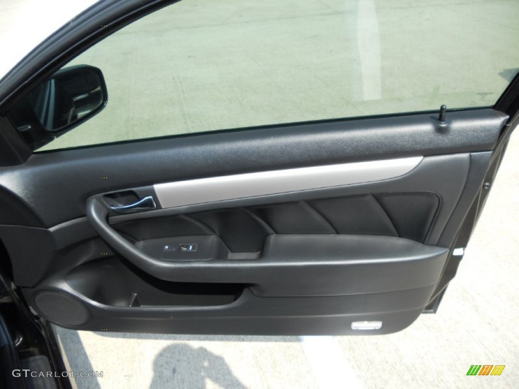 2006 Accord EX-L Coupe - Nighthawk Black Pearl / Black photo #15