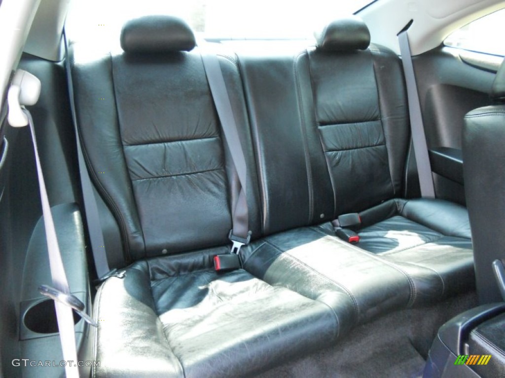 2006 Accord EX-L Coupe - Nighthawk Black Pearl / Black photo #18