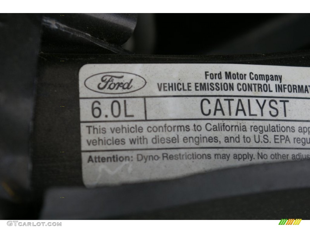 2005 Ford F350 Super Duty Lariat SuperCab 4x4 Dually Info Tag Photo #50222865