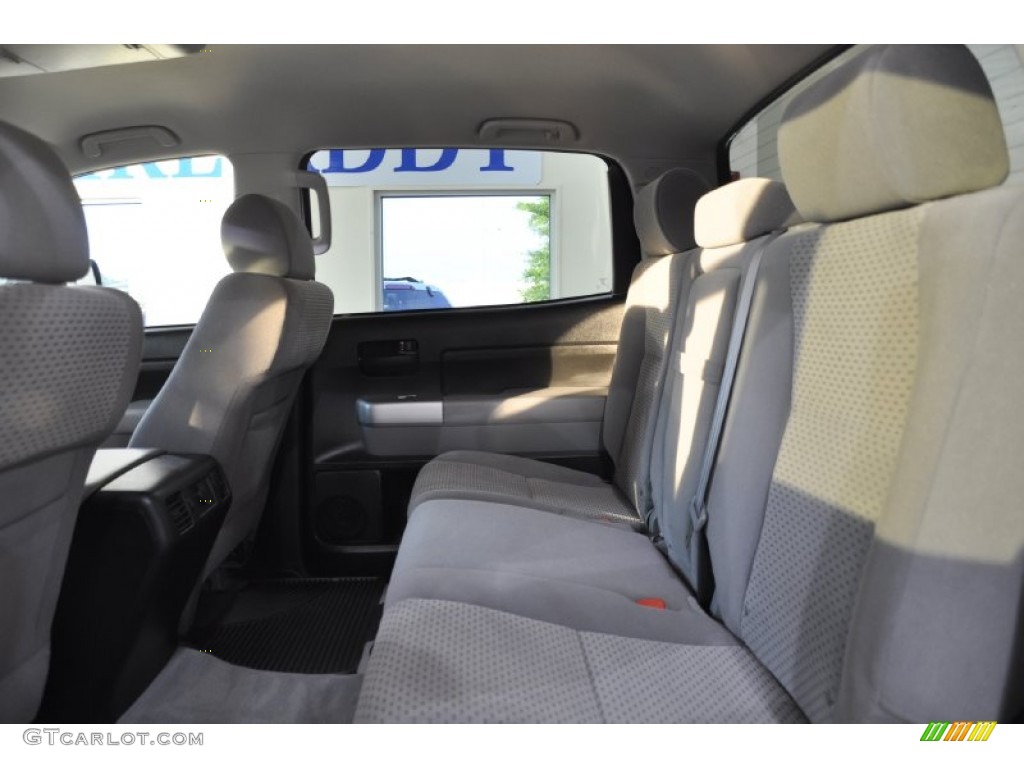2008 Tundra SR5 CrewMax - Super White / Graphite Gray photo #21