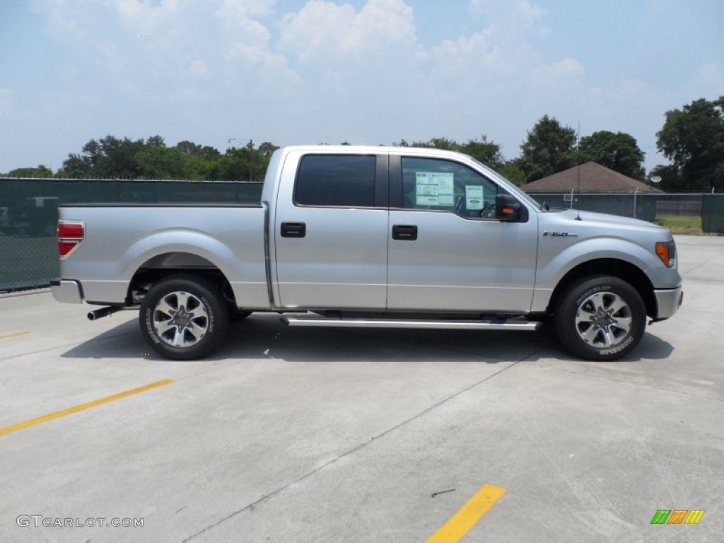 Ingot Silver Metallic 2011 Ford F150 XLT SuperCrew Exterior Photo #50224476
