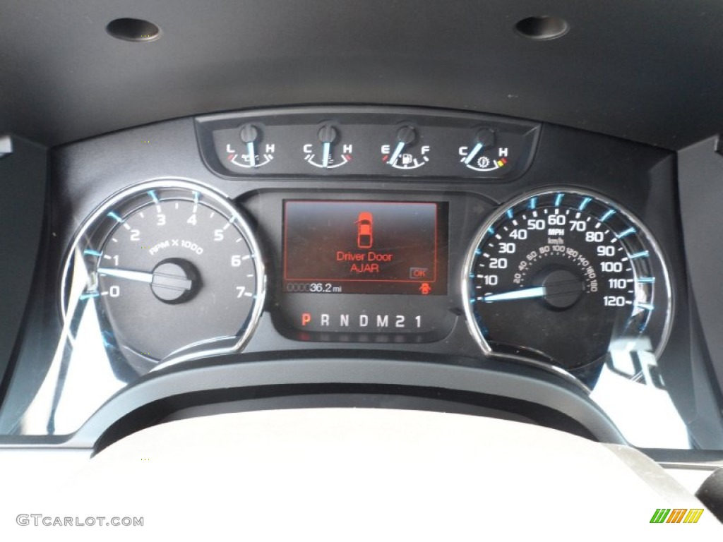 2011 Ford F150 XLT SuperCrew Gauges Photo #50224782