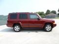 2007 Red Rock Pearl Jeep Commander Sport  photo #2