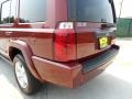 2007 Red Rock Pearl Jeep Commander Sport  photo #24