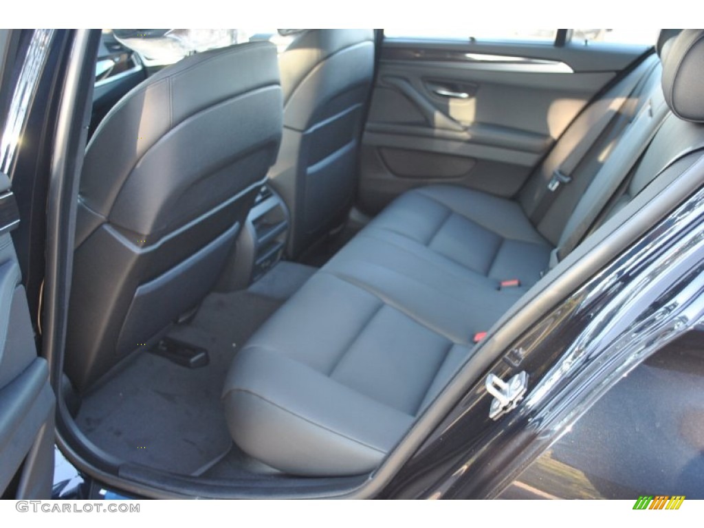 Black Interior 2011 BMW 5 Series 535i Sedan Photo #50227944
