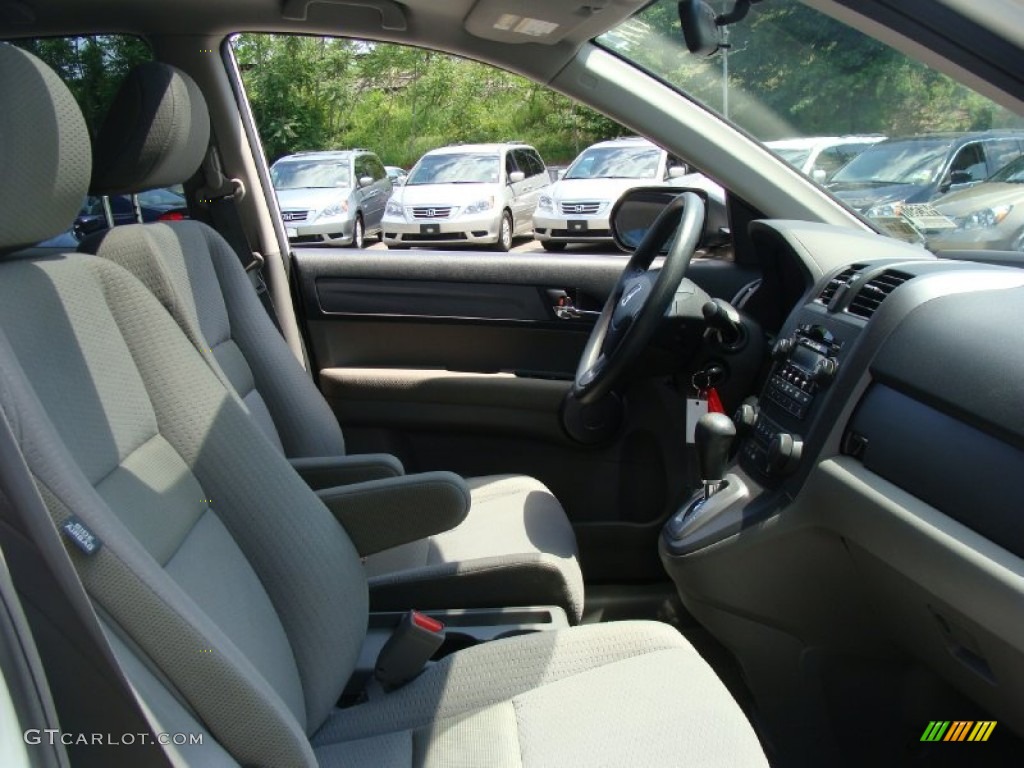 2008 CR-V EX 4WD - Taffeta White / Gray photo #16