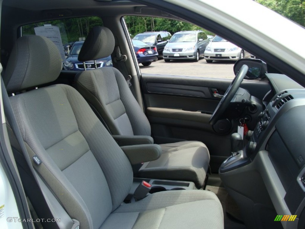 2008 CR-V EX 4WD - Taffeta White / Gray photo #17