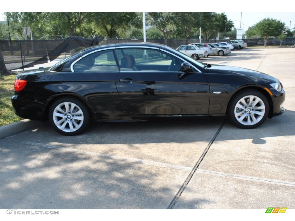 2011 3 Series 328i Convertible - Jet Black / Saddle Brown Dakota Leather photo #4