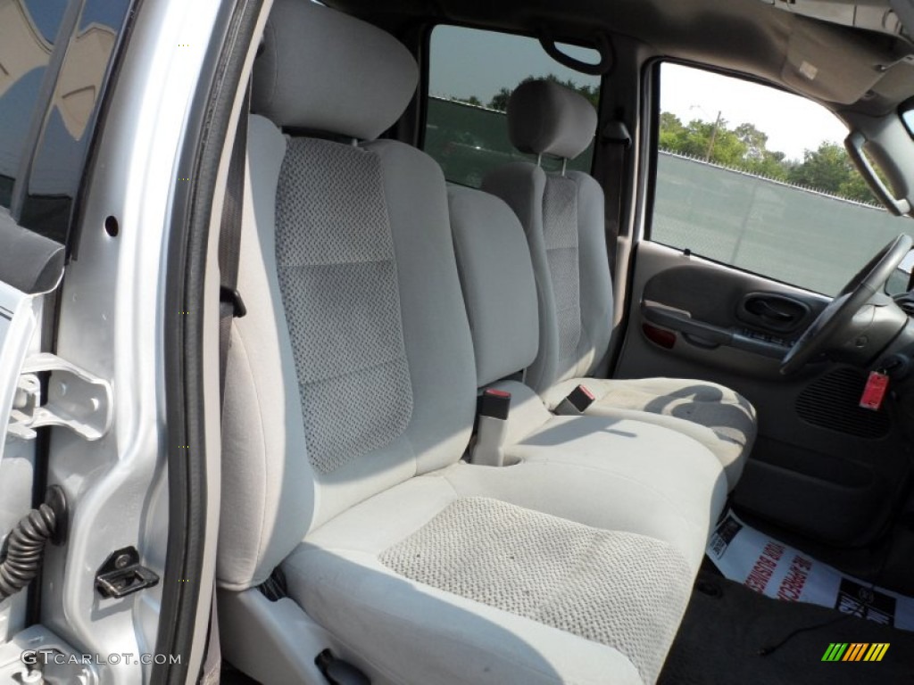 2003 F150 XLT SuperCrew - Silver Metallic / Medium Graphite Grey photo #32