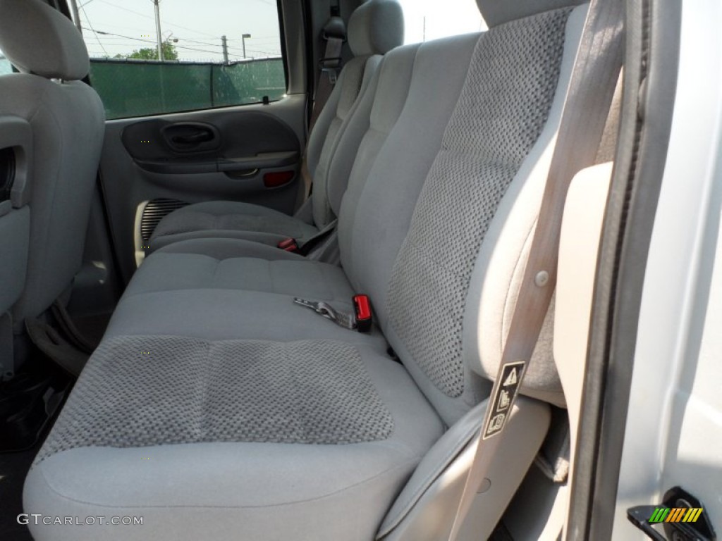 2003 F150 XLT SuperCrew - Silver Metallic / Medium Graphite Grey photo #38