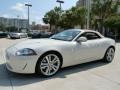 2010 Porcelain White Jaguar XK XKR Convertible  photo #4