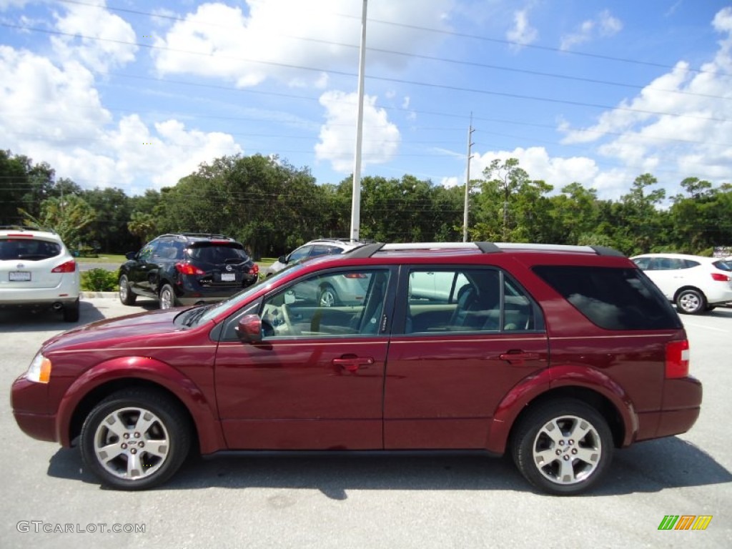 Merlot Metallic 2005 Ford Freestyle Limited Exterior Photo #50231896