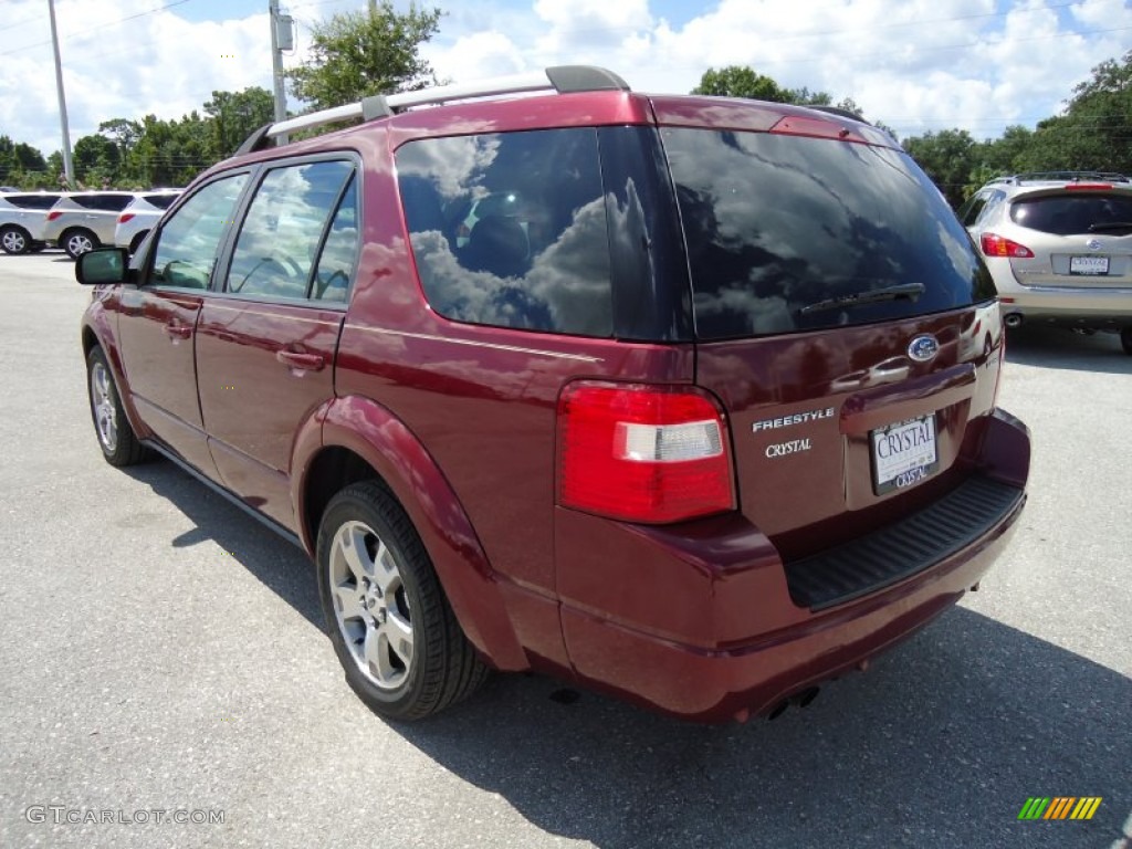 Merlot Metallic 2005 Ford Freestyle Limited Exterior Photo #50231911