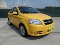 Summer Yellow - Aveo LT Sedan Photo No. 1