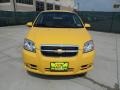 2011 Summer Yellow Chevrolet Aveo LT Sedan  photo #8