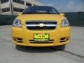 2011 Summer Yellow Chevrolet Aveo LT Sedan  photo #9