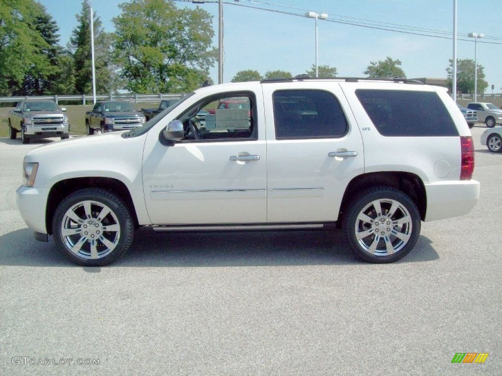 2011 Tahoe LTZ 4x4 - White Diamond Tricoat / Light Titanium/Dark Titanium photo #13