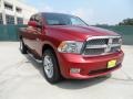 2009 Inferno Red Crystal Pearl Dodge Ram 1500 Sport Quad Cab 4x4  photo #1