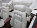 White 1986 Ford Mustang GT Convertible Interior Color