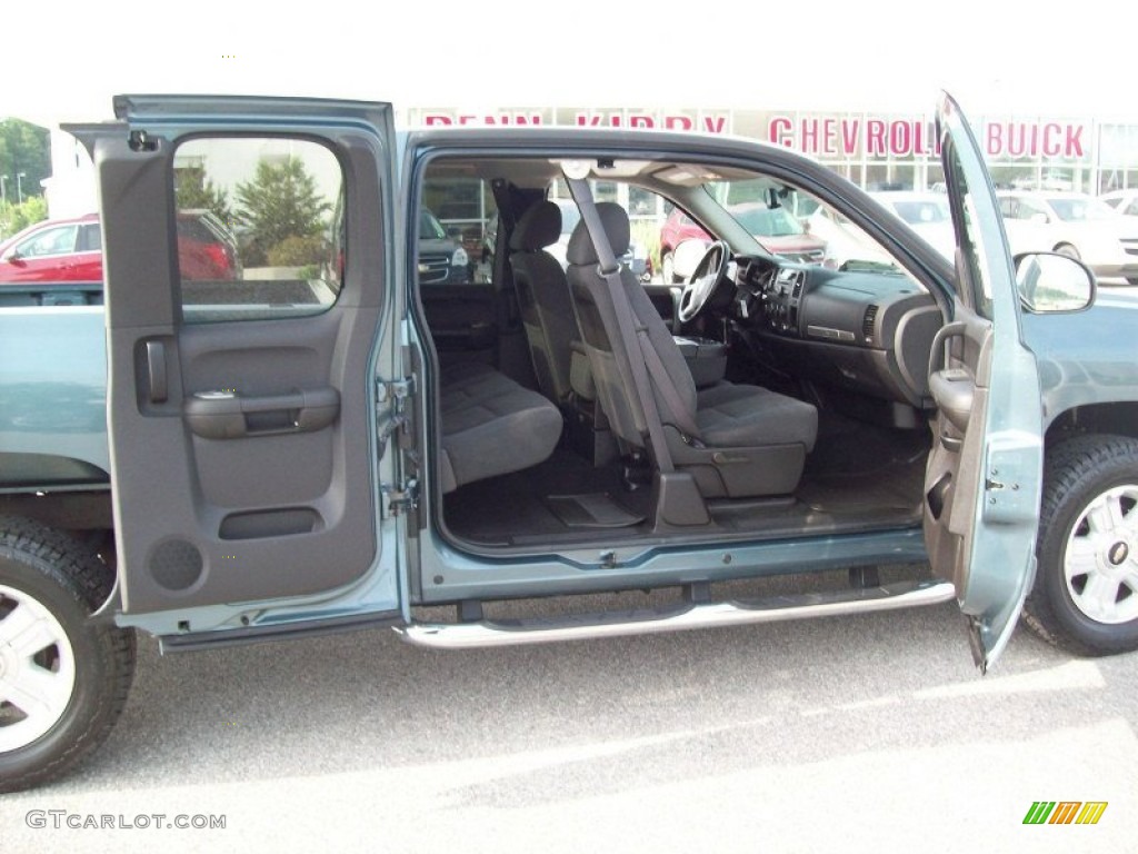 2007 Silverado 1500 LT Z71 Extended Cab 4x4 - Blue Granite Metallic / Ebony Black photo #23