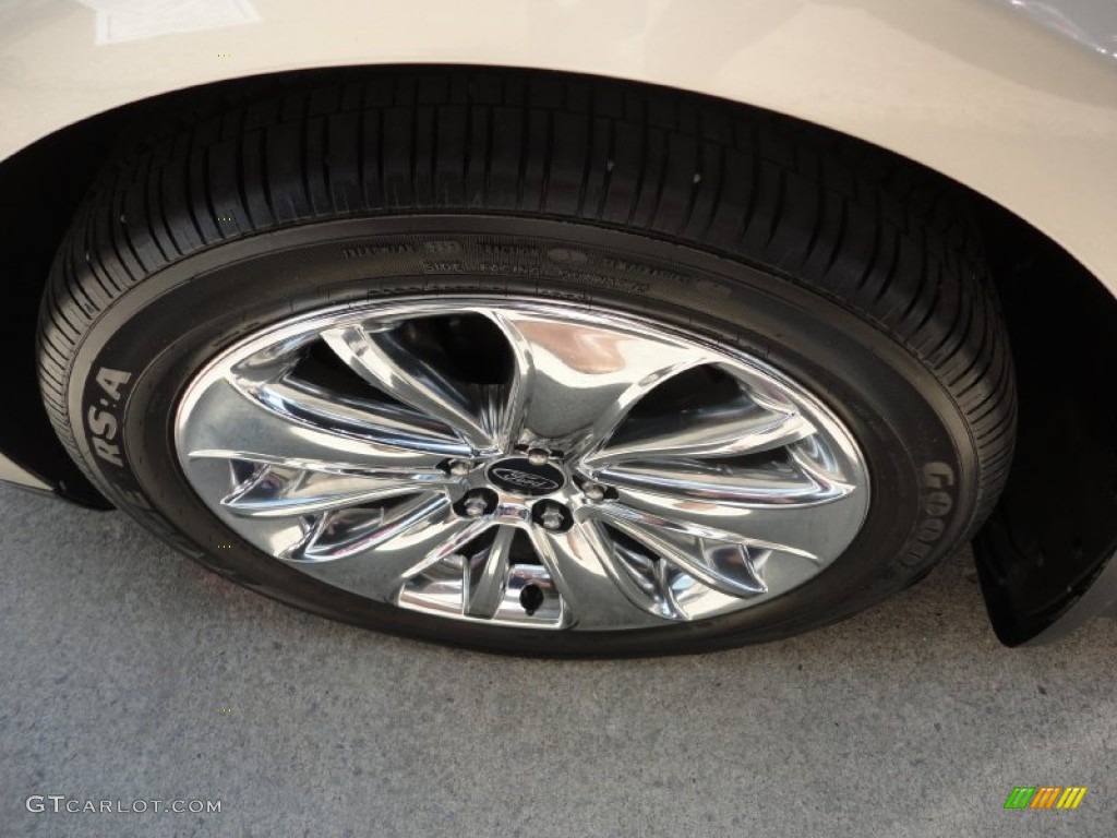 2010 Taurus Limited AWD - Gold Leaf Metallic / Light Stone photo #10