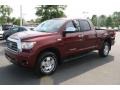 2008 Salsa Red Pearl Toyota Tundra Limited Double Cab 4x4  photo #5