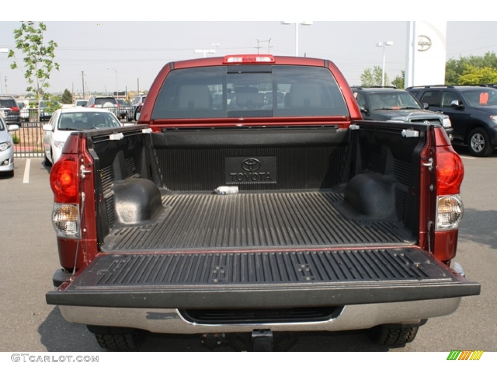 2008 Tundra Limited Double Cab 4x4 - Salsa Red Pearl / Graphite Gray photo #27