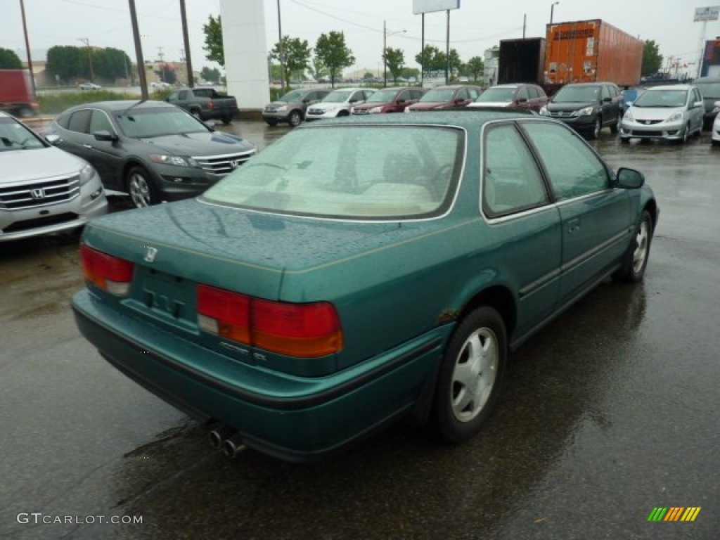 1993 Accord EX Coupe - Green / Beige photo #4