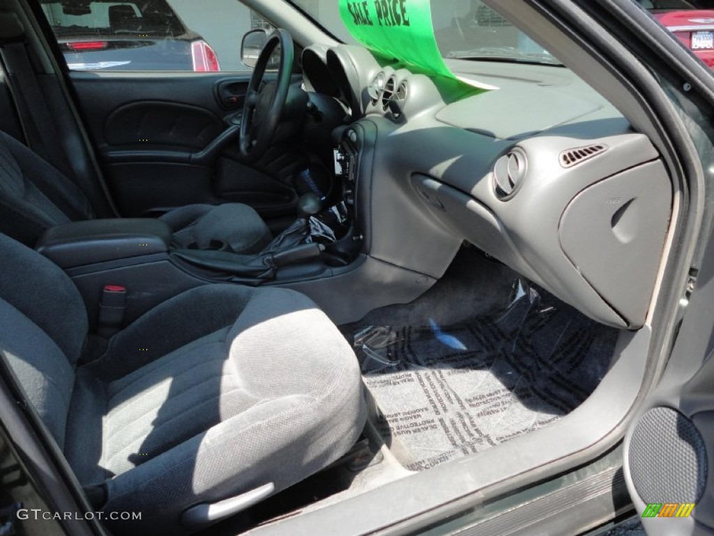 2000 Grand Am SE Sedan - Spruce Green Metallic / Dark Pewter photo #20