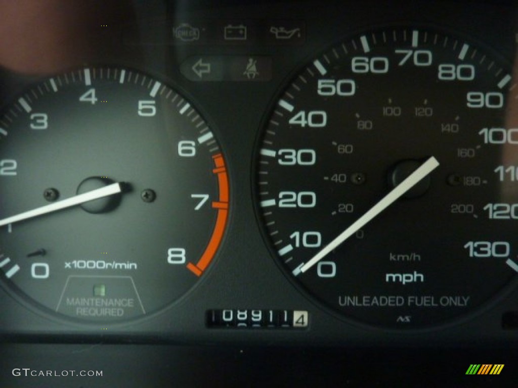 1993 Accord EX Coupe - Green / Beige photo #14
