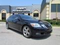 2008 Black Sapphire Pearl Lexus GS 350  photo #1