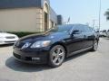 2008 Black Sapphire Pearl Lexus GS 350  photo #3