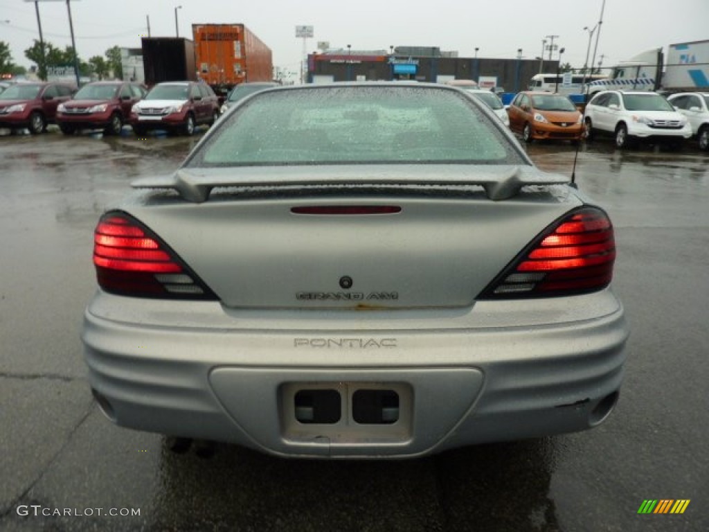 1999 Grand Am SE Sedan - Silvermist Metallic / Dark Pewter photo #3