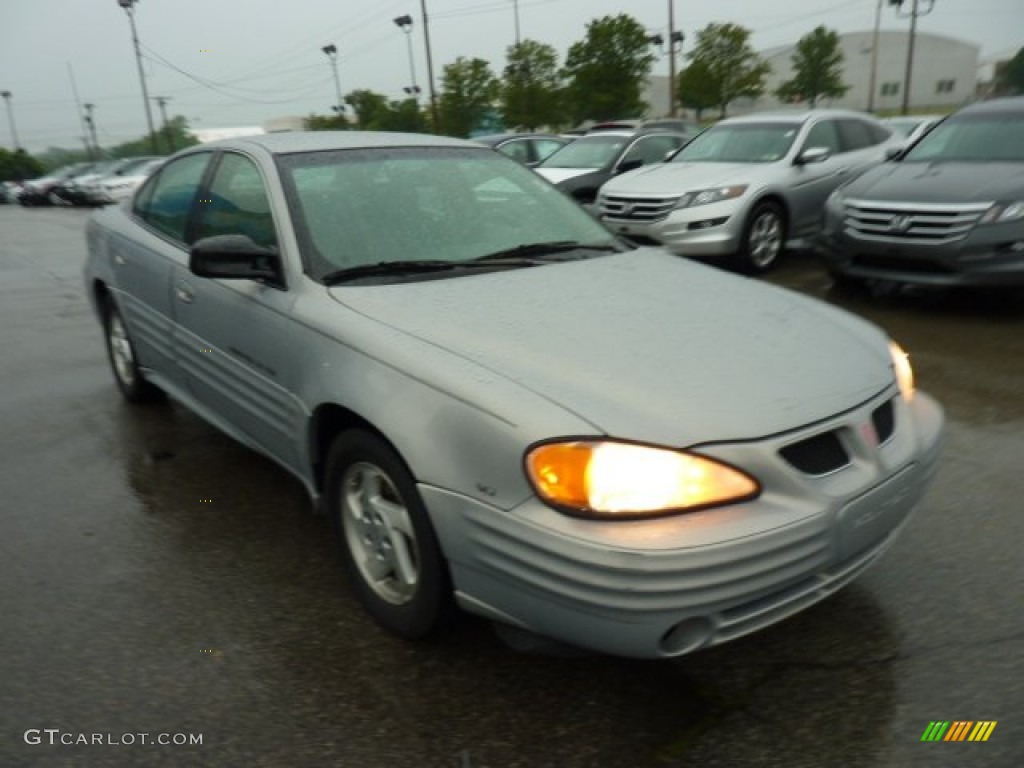 1999 Grand Am SE Sedan - Silvermist Metallic / Dark Pewter photo #5