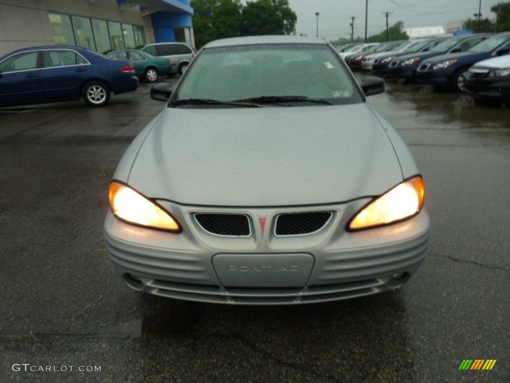 1999 Grand Am SE Sedan - Silvermist Metallic / Dark Pewter photo #6