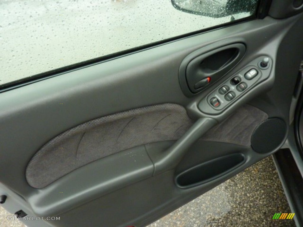 1999 Grand Am SE Sedan - Silvermist Metallic / Dark Pewter photo #11